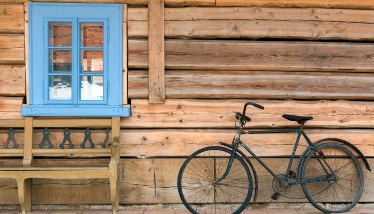 Rize ahşap ev ahşap merdiven