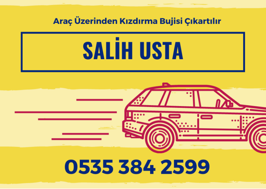 Araç üzerinden ısıtma bujisi çıkartılır